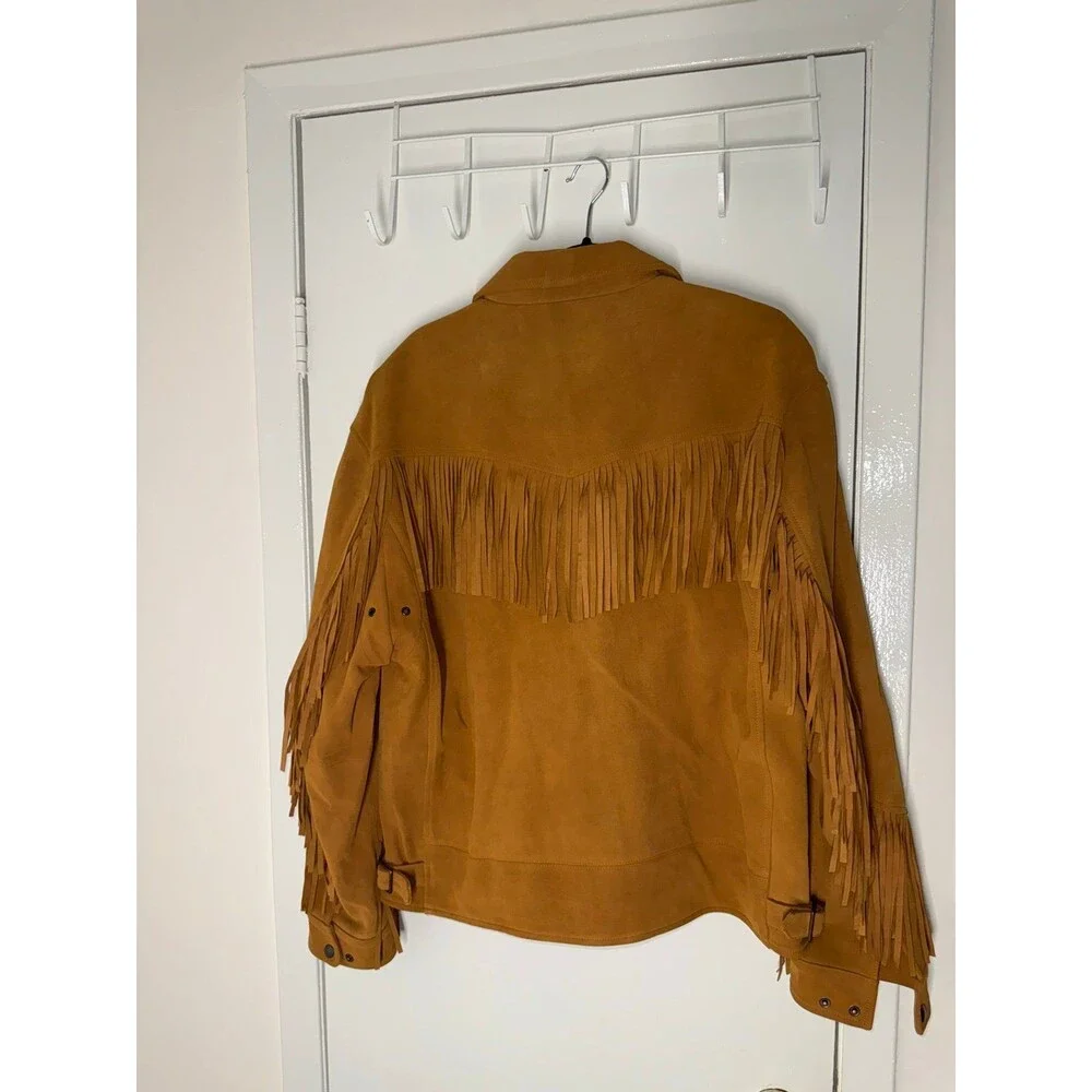 Levi Strauss & Co brown suede western jacket